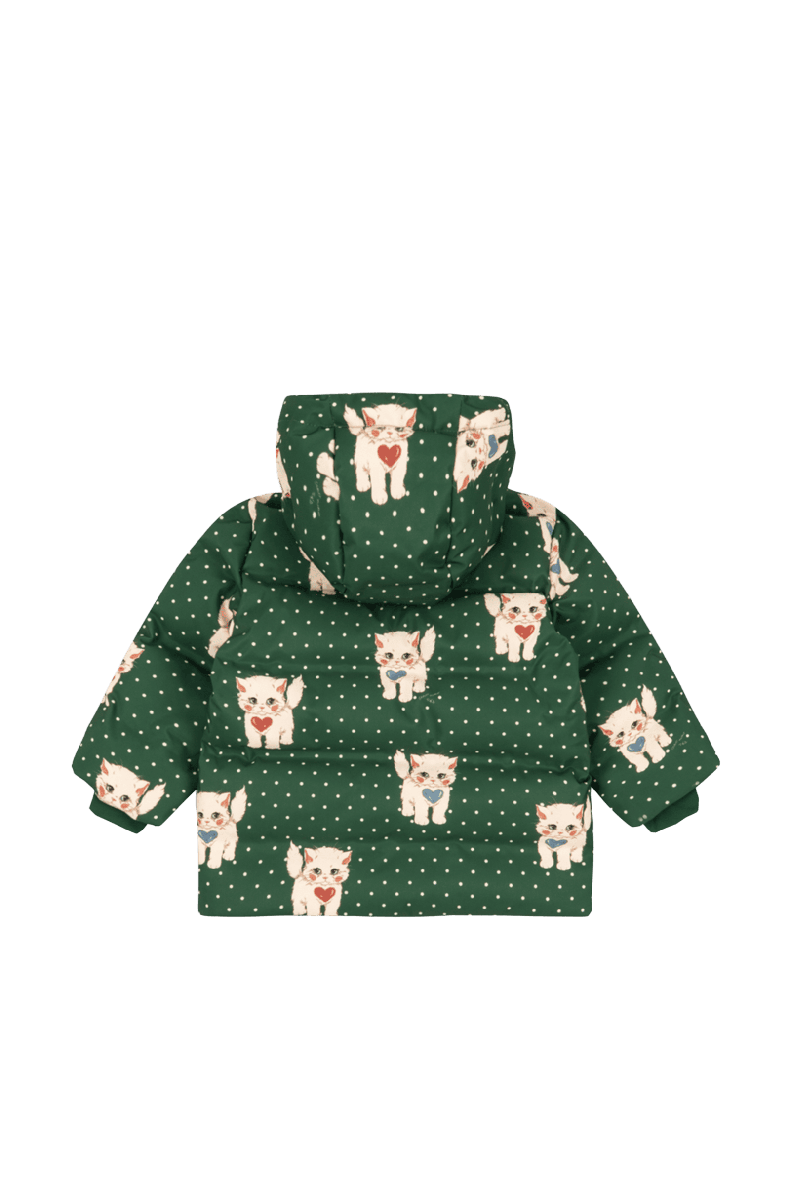 Magnum Down Jacket Print Grs DOT MIAO VERDE
