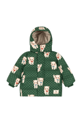 Magnum Down Jacket Print Grs DOT MIAO VERDE