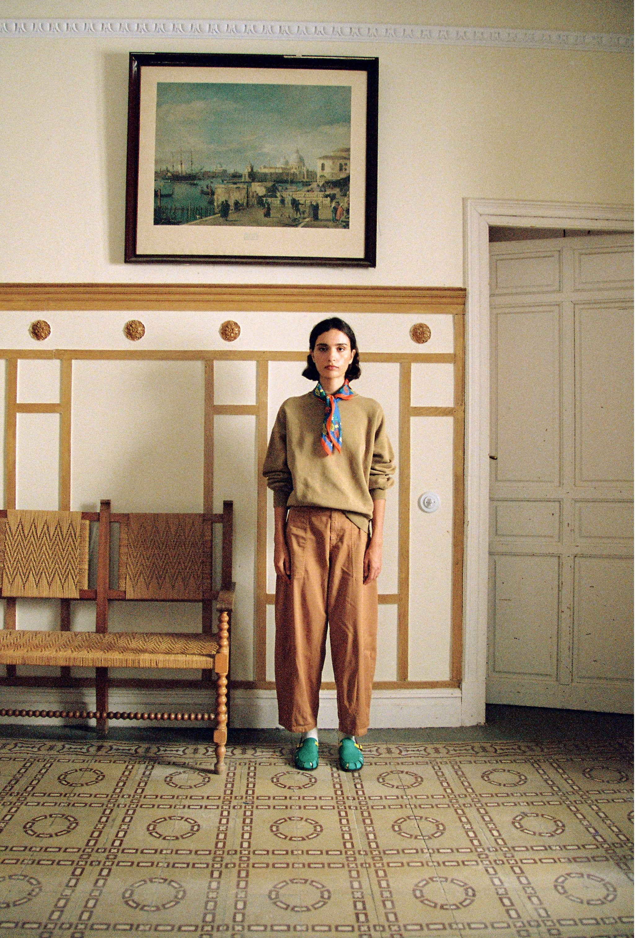 Ease sweatshirt KHAKI