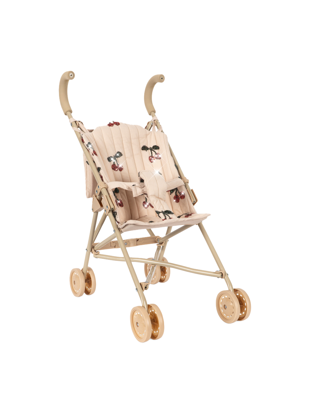 Wózek spacerówka dla lalek z organizerem MON CHERI SEQUIN