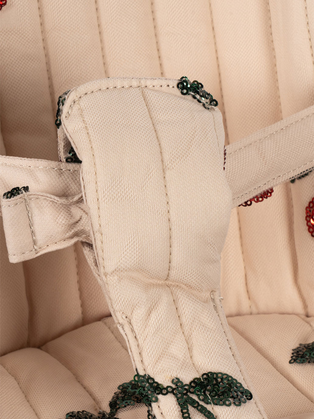 Wózek spacerówka dla lalek z organizerem MON CHERI SEQUIN