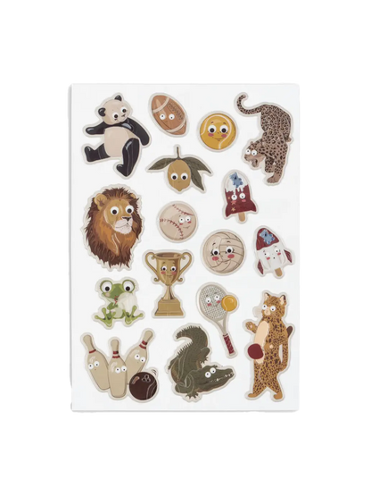 Zestaw naklejek Puffy Stickers Konges Slojd BEBE Concept 