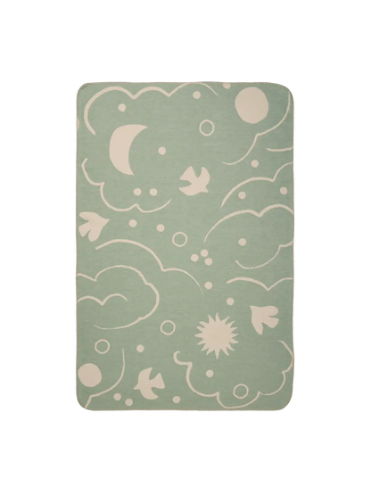 Skye Cotton Blanket Ferm Living BEBE Concept 