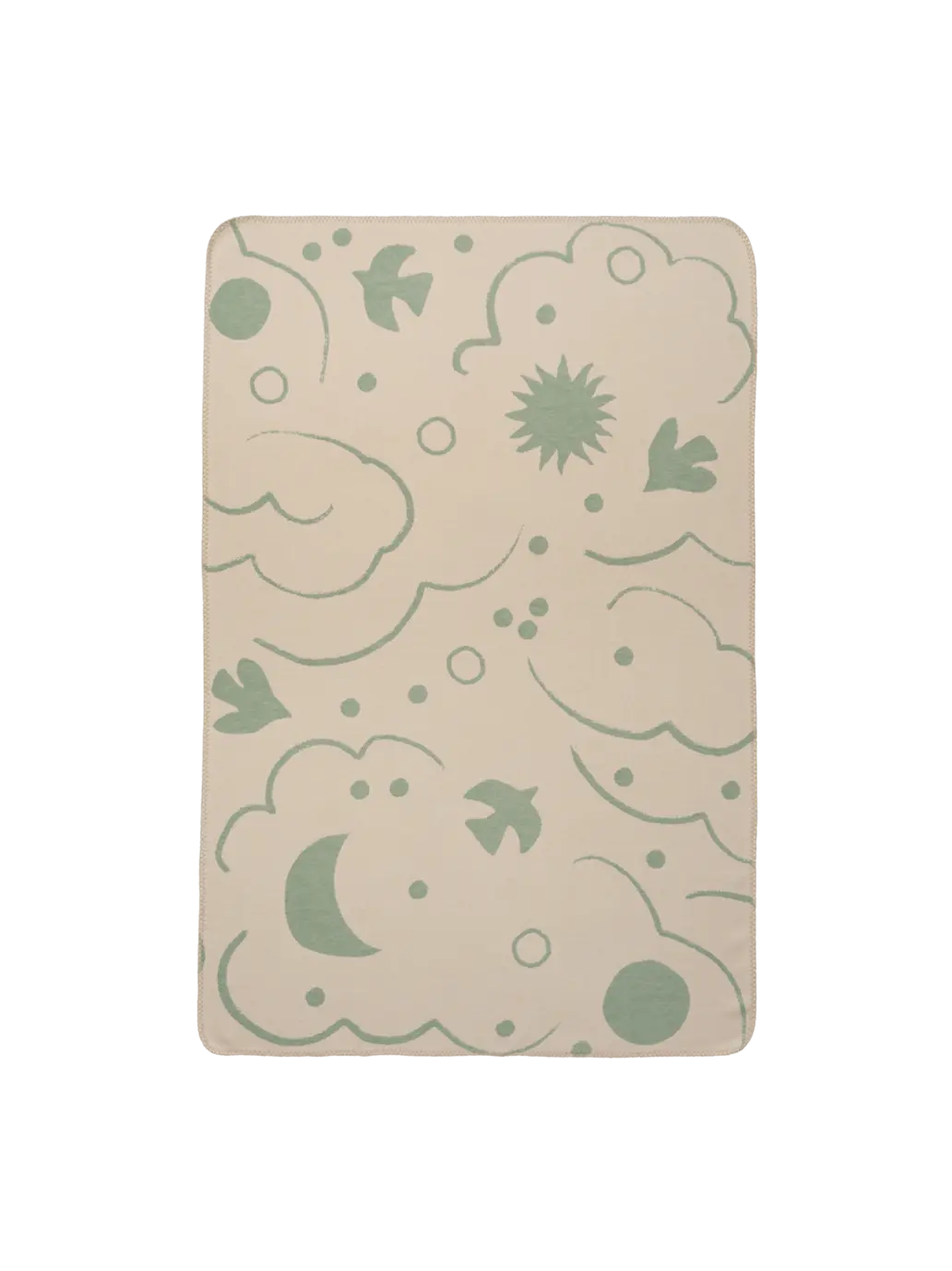 Skye Cotton Blanket Ferm Living BEBE Concept 