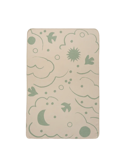 Skye Cotton Blanket Ferm Living BEBE Concept 