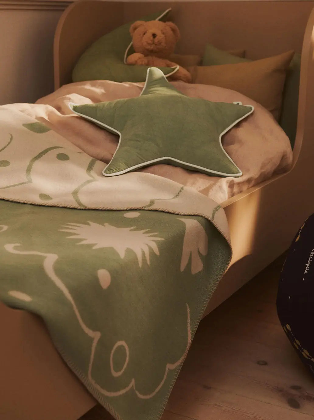 Skye Cotton Blanket Ferm Living BEBE Concept 