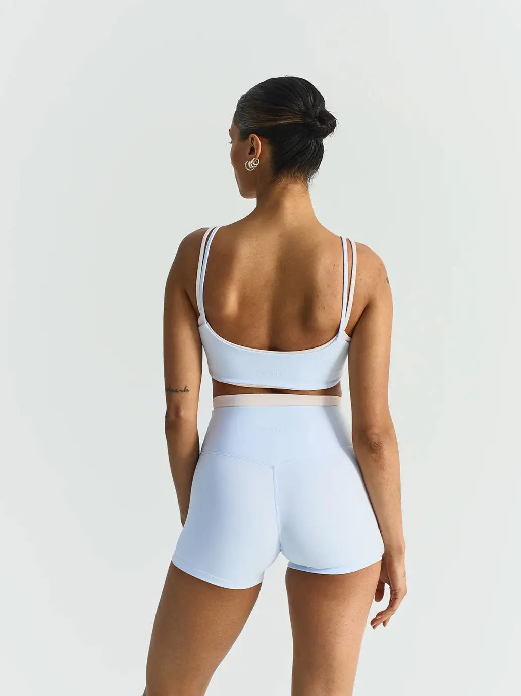 Softsculpt Double Layer Shorts ICE BLUE