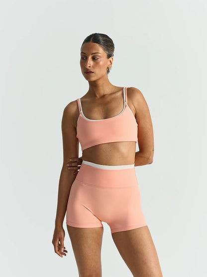 Softsculpt Double Layer Shorts PEACH