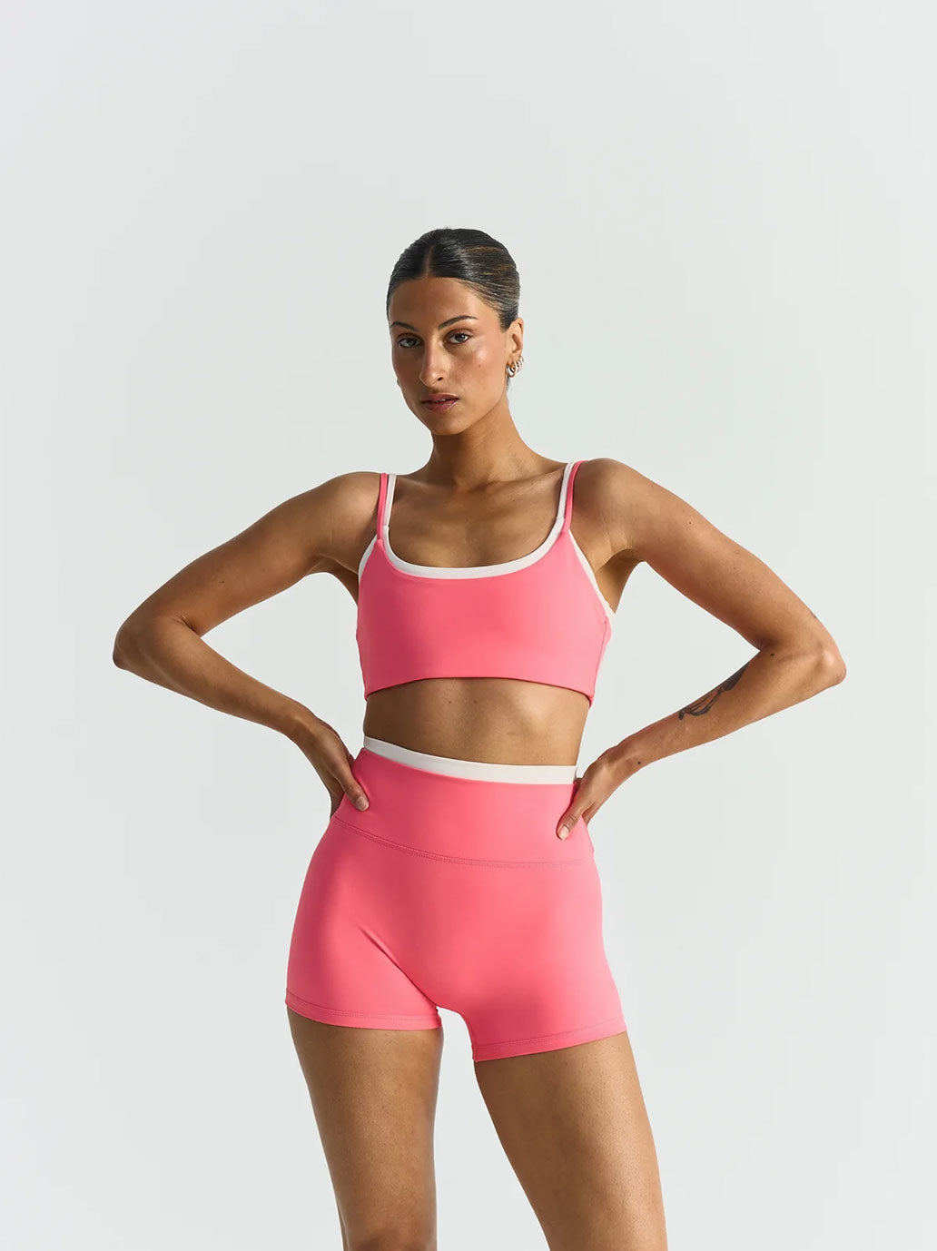 Softsculpt Double Layer Shorts CORAL