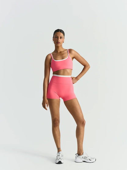 Softsculpt Double Layer Shorts CORAL