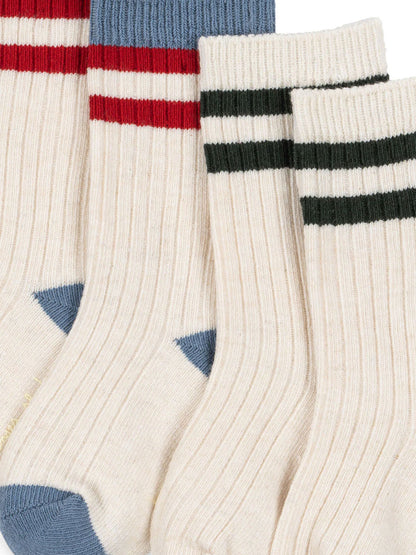 Zestaw skarpetek 2-pack Rib Socks PEARL BLUE