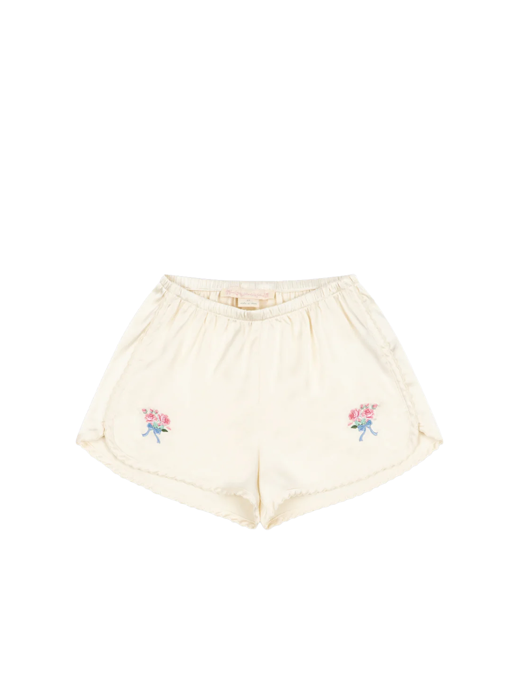 Krótkie Spodenki Sheeny Shorts BUTTERCREAM
