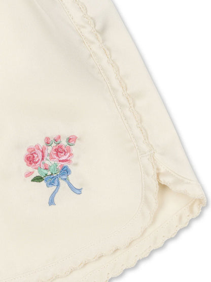 Krótkie Spodenki Sheeny Shorts BUTTERCREAM