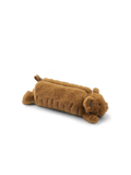 Dalina Tiger Plush Pouch GOLD CARAMEL
