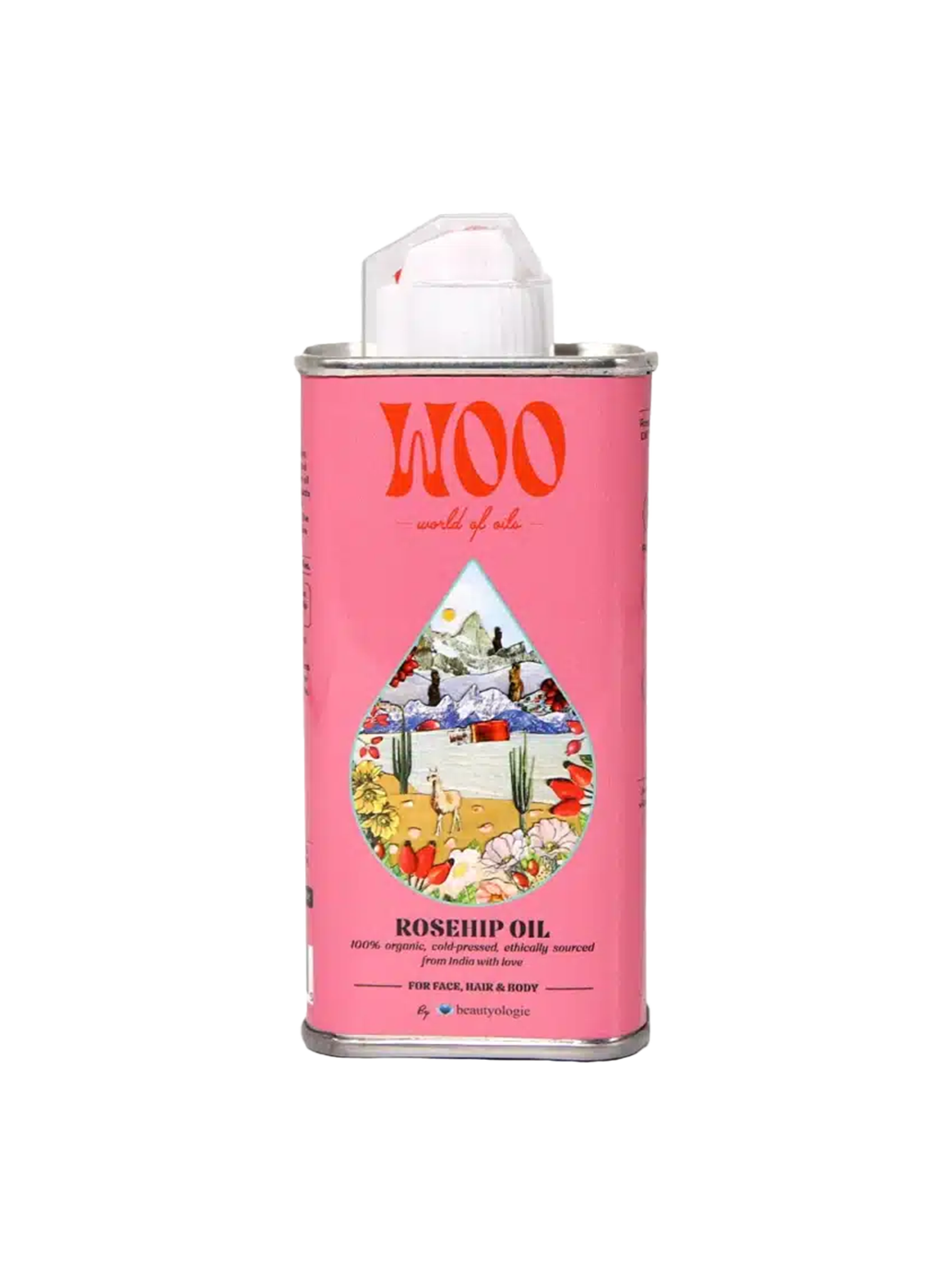 Organic Rosehip Oil For Body &amp; Hair ROSEHIP