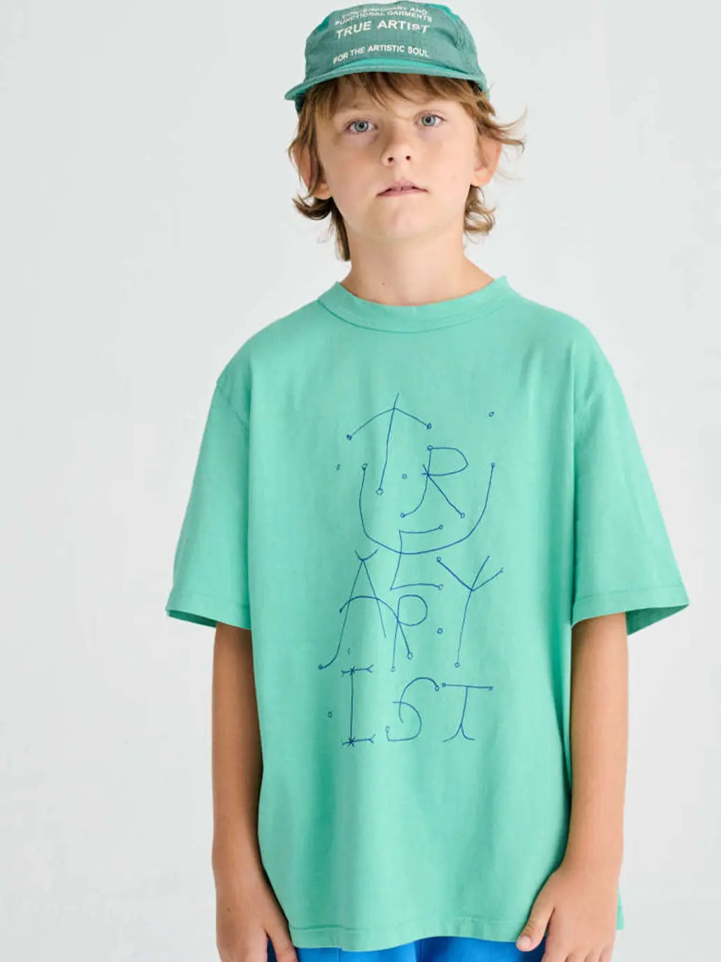 T-shirt nº05 Jade Green True Artist BEBE Concept 