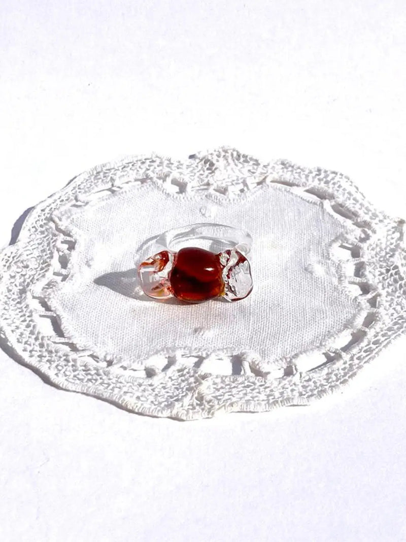 Mini Candy Glass Ring Vivian Alarcon BEBE Concept 