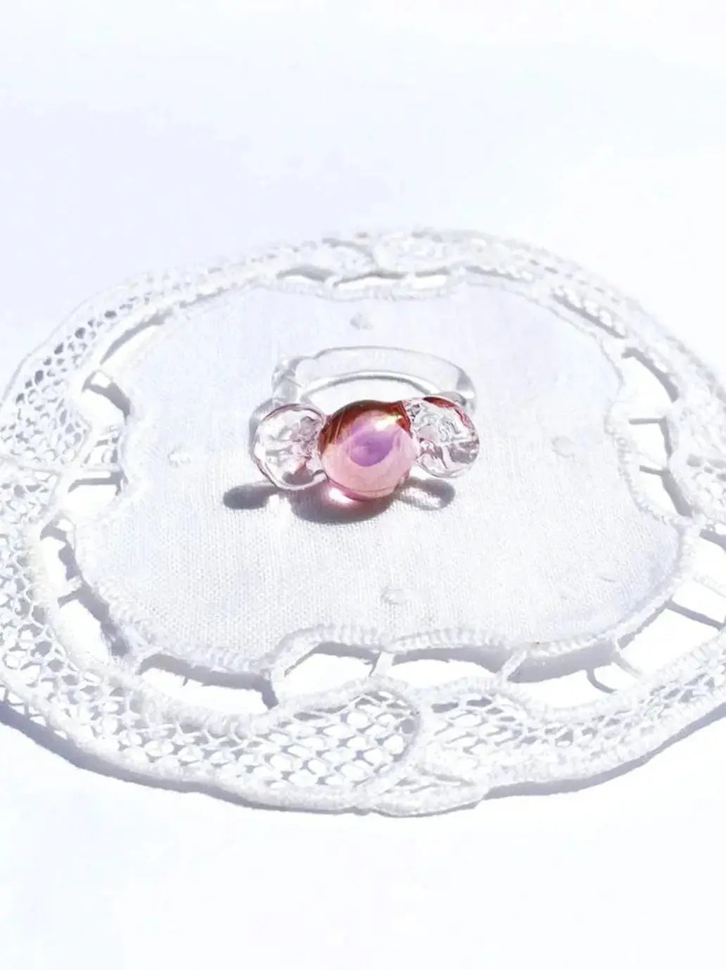 Mini Candy Glass Ring Vivian Alarcon BEBE Concept 