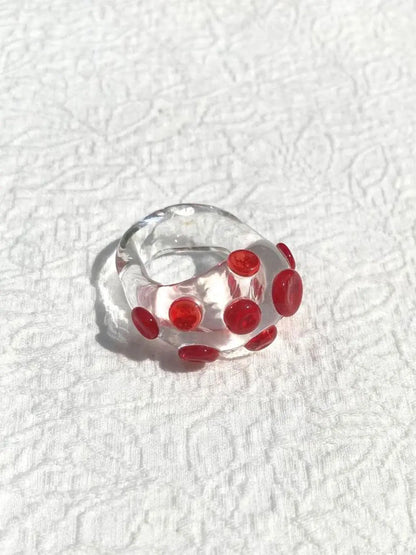 Confetti Glass Ring Vivian Alarcon BEBE Concept 