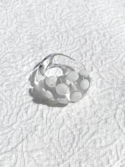 Confetti Glass Ring Vivian Alarcon BEBE Concept 