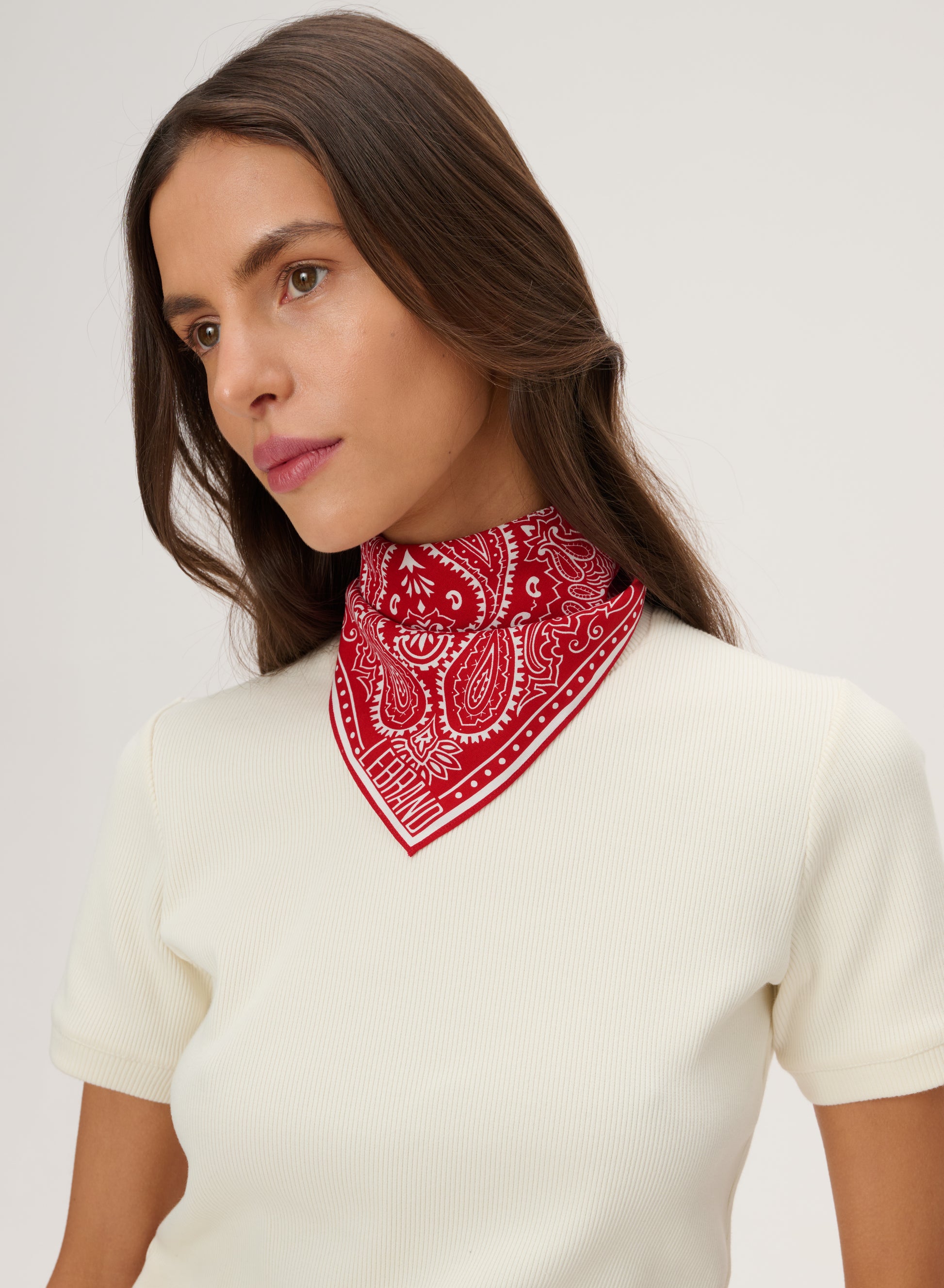 Mini Bandana Scarf RED