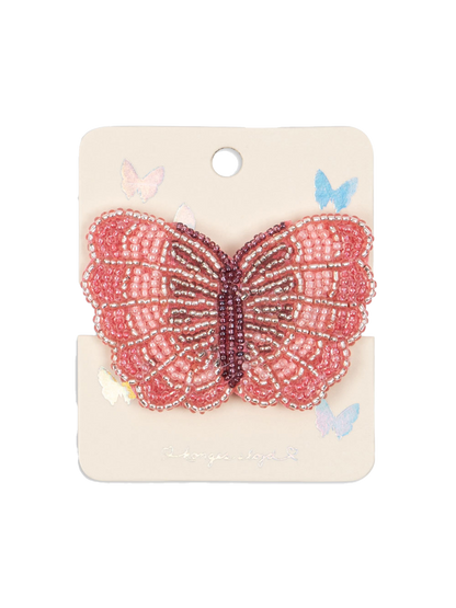 Beaded Hair Clip BUTTERFLY