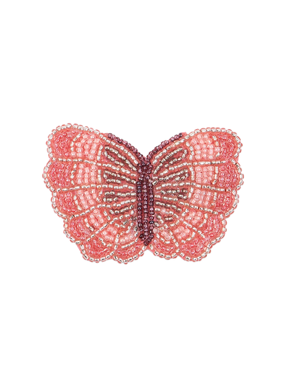 Beaded Hair Clip BUTTERFLY