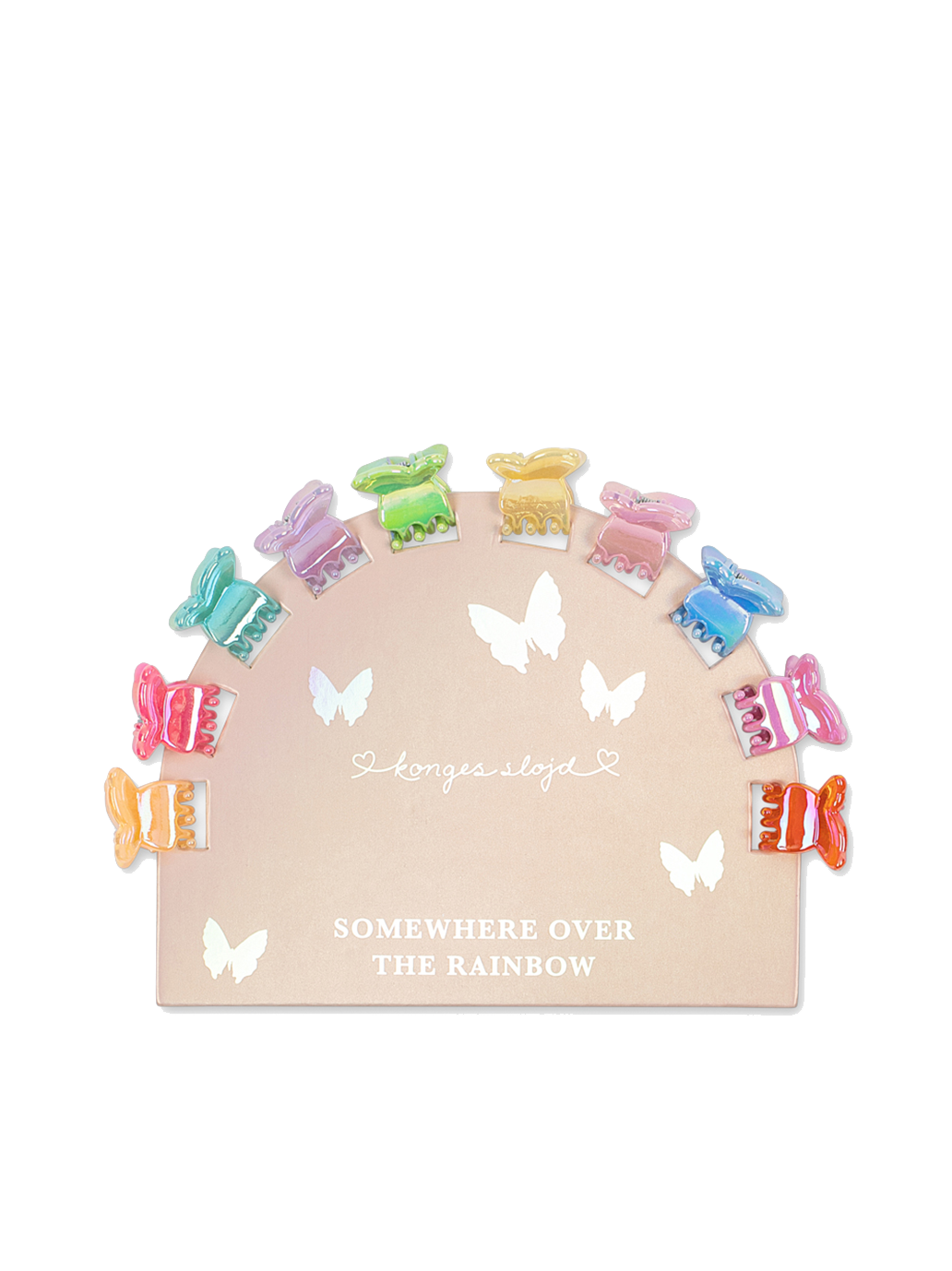 Mini Butterfly Hair Claws MULTI