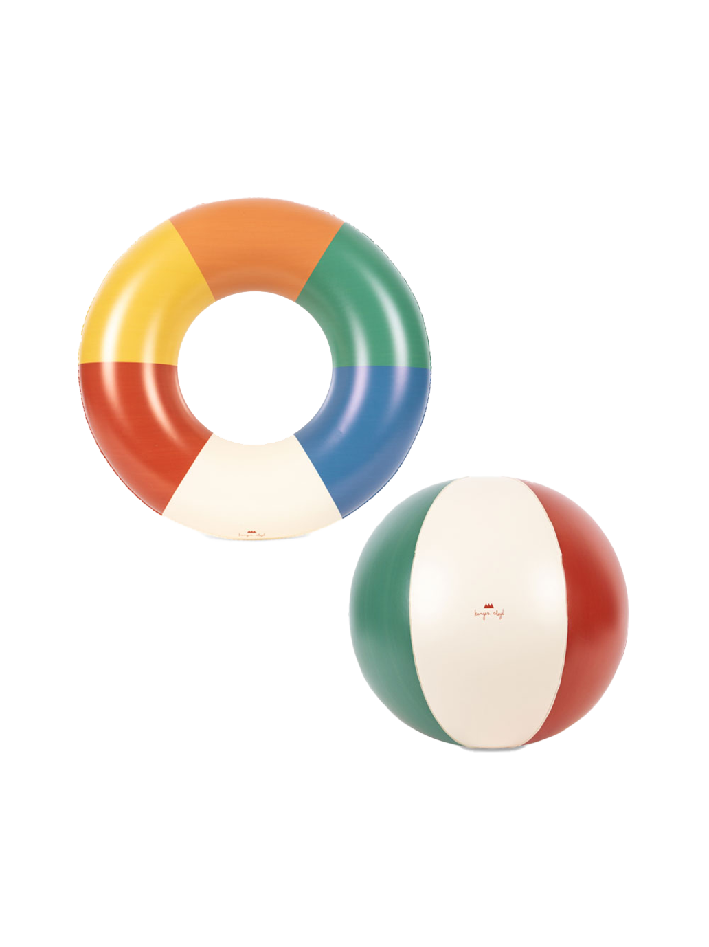 Swim Ring And Beach Ball Set