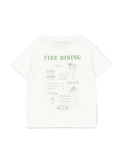 Koszulka Era Tee OFF WHITE/FINE DINING