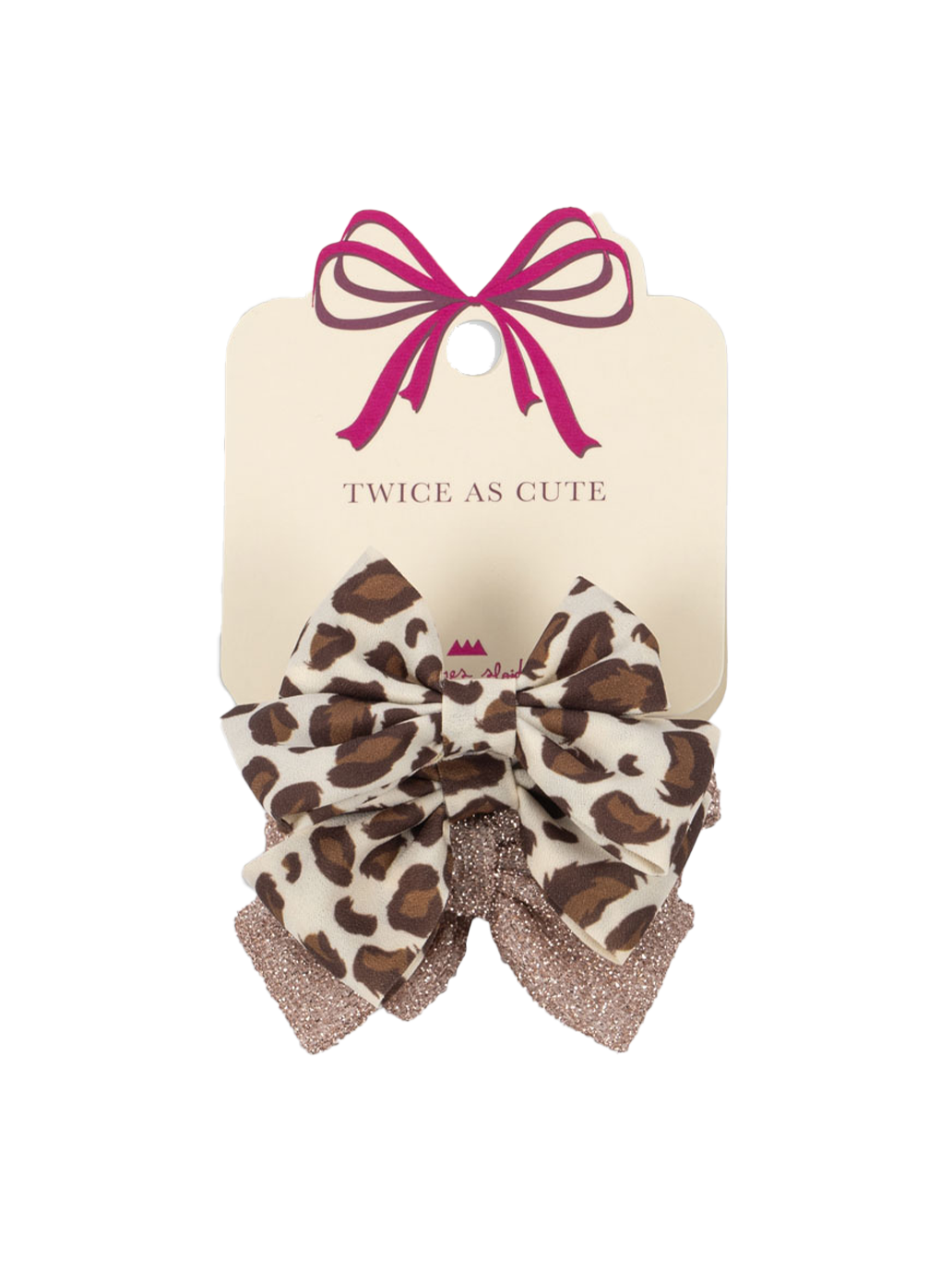 Hair Elastic 4 Pack LEO/ROSE
