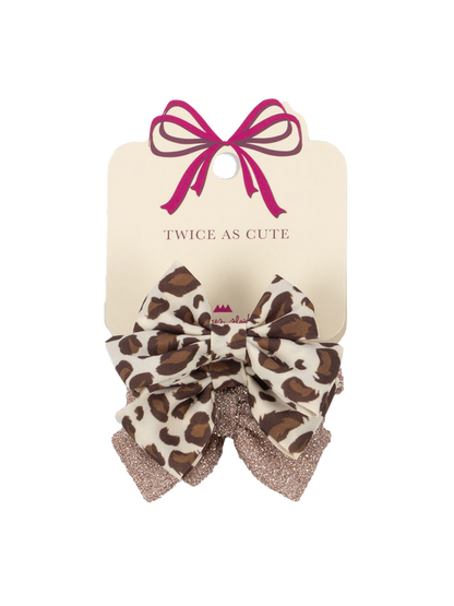 Hair Elastic 4 Pack LEO/ROSE