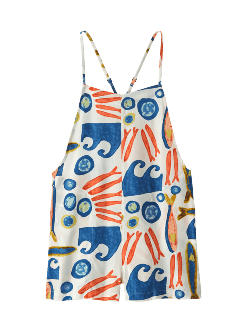 Damskie ogrodniczki Tidal Threads Romper NATURAL