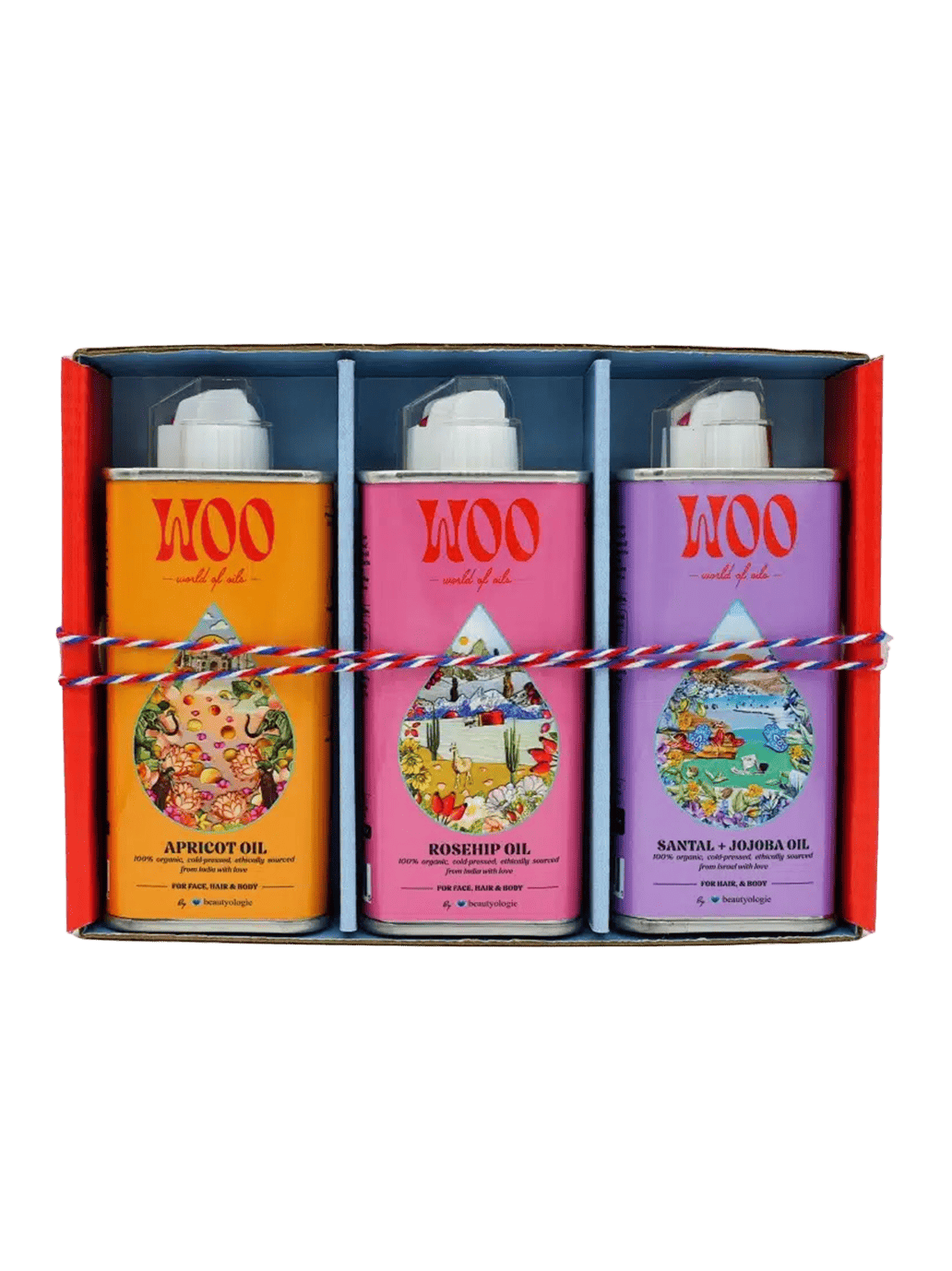 Glow To Go Organic Oil Set