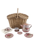 Zestaw herbaciany w wiklinowym koszyku DOG