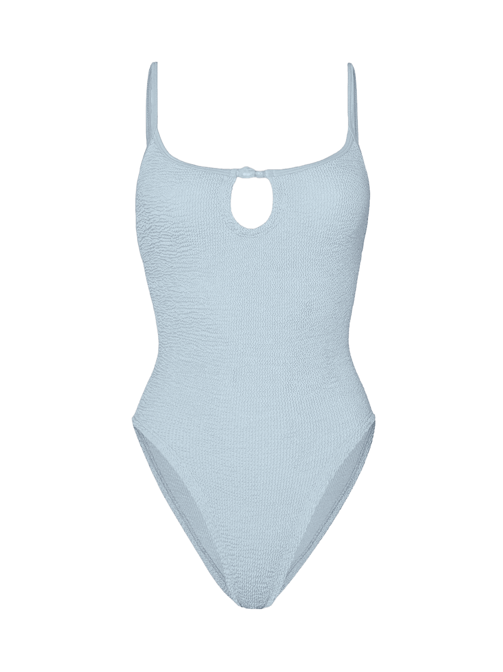 Jednoczęściowy kostium kąpielowy Mia METALLIC ICE BLUE