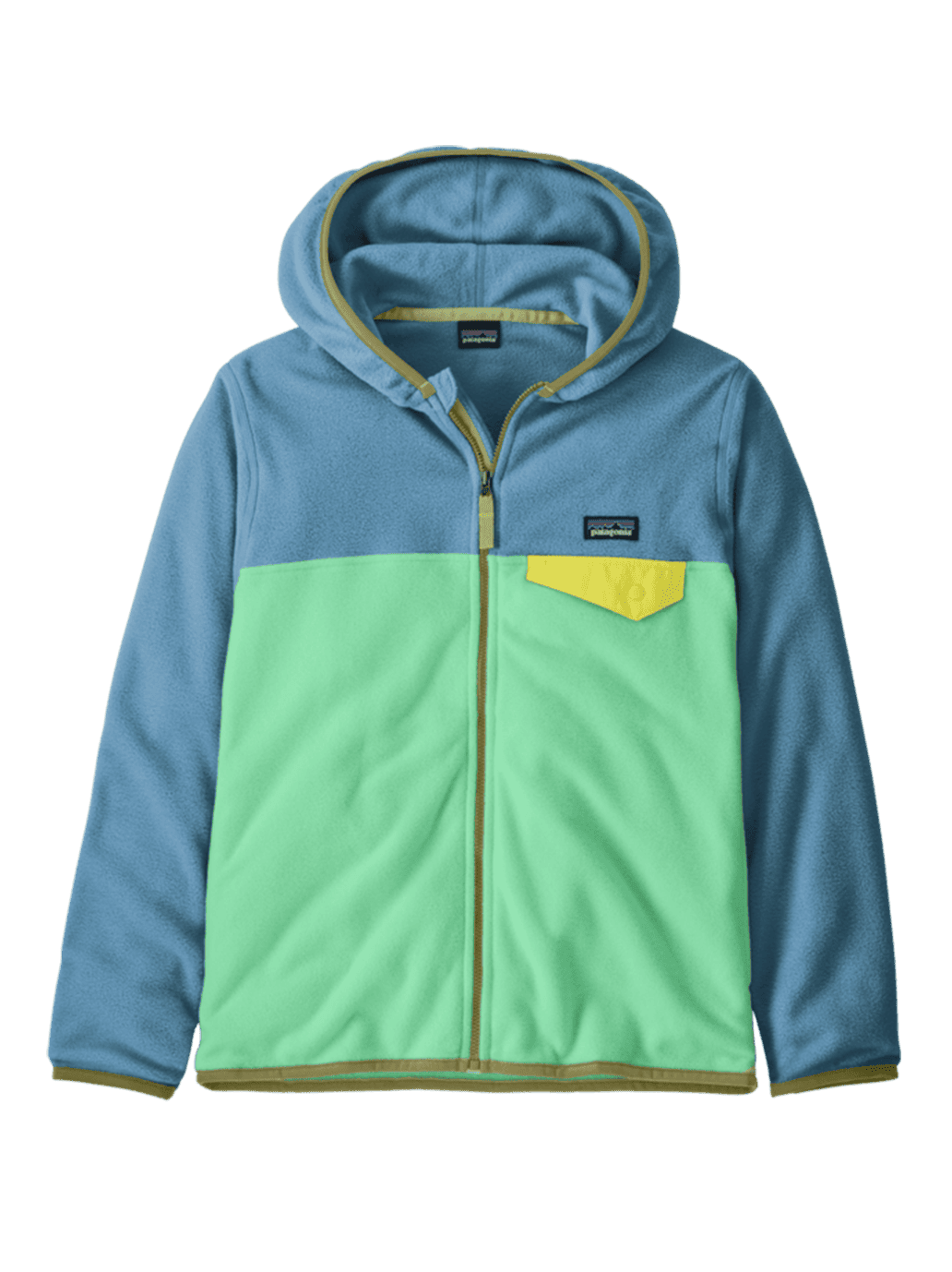 Dziecięca bluza Kids Micro D Snap-T Jkt EARLY TEAL W/SHORE BLUE