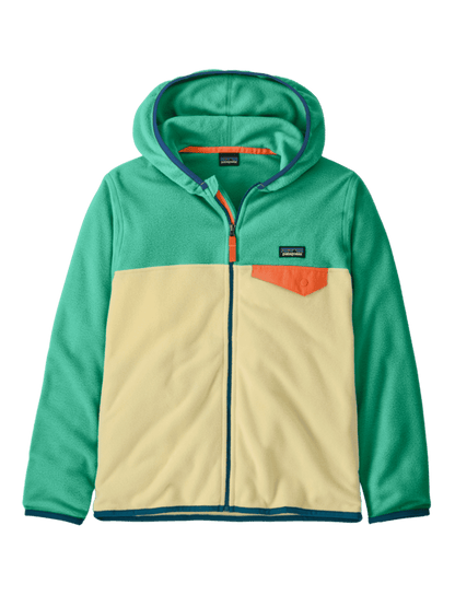 Dziecięca bluza Kids Micro D Snap-T Jkt BUTTERCUP YELLOW W/AQUA STONE