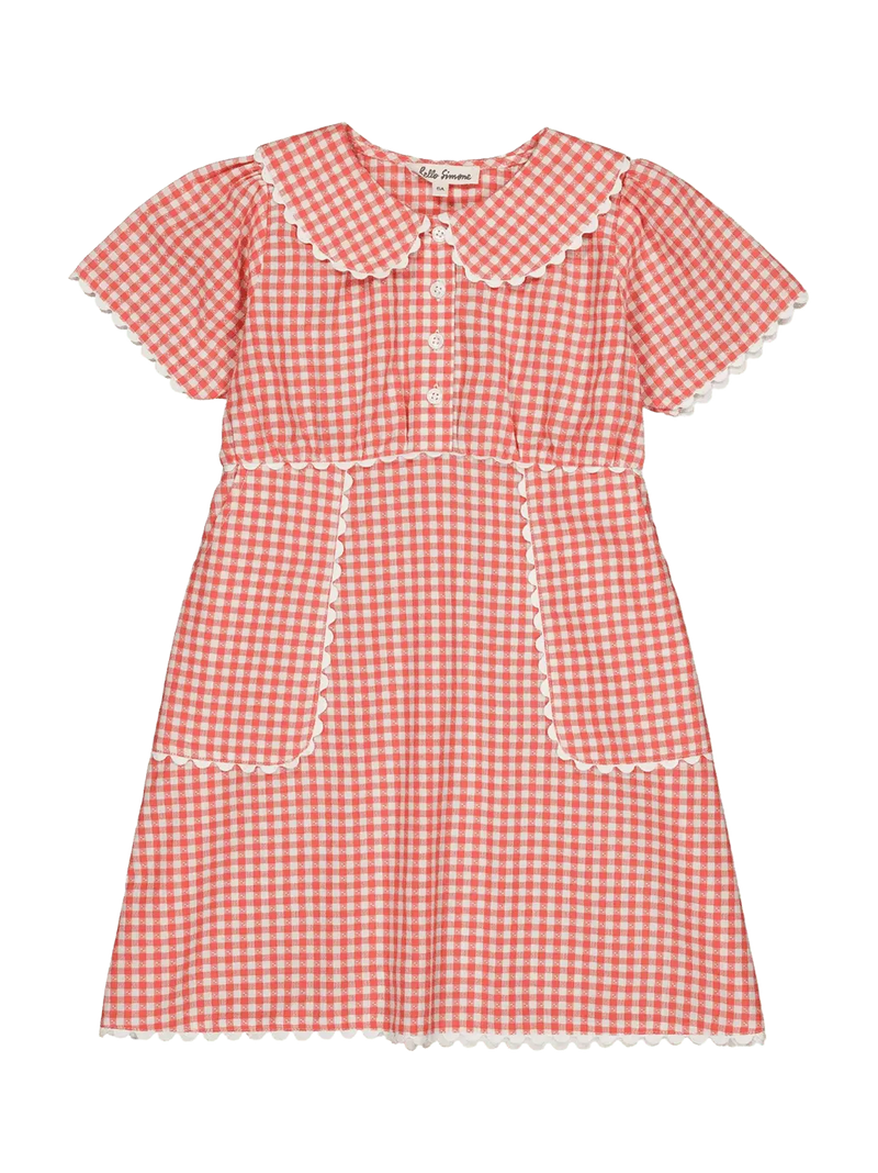 Miuccia dress Emberglow