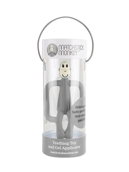 Gryzak kojący ze szczoteczką Małpka Matchstick Monkey BEBE Concept 