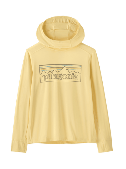 Koszulka kąpielowa Kids Capilene® Silkweight Hoody SPF40+ BUTTERCUP YELLOW