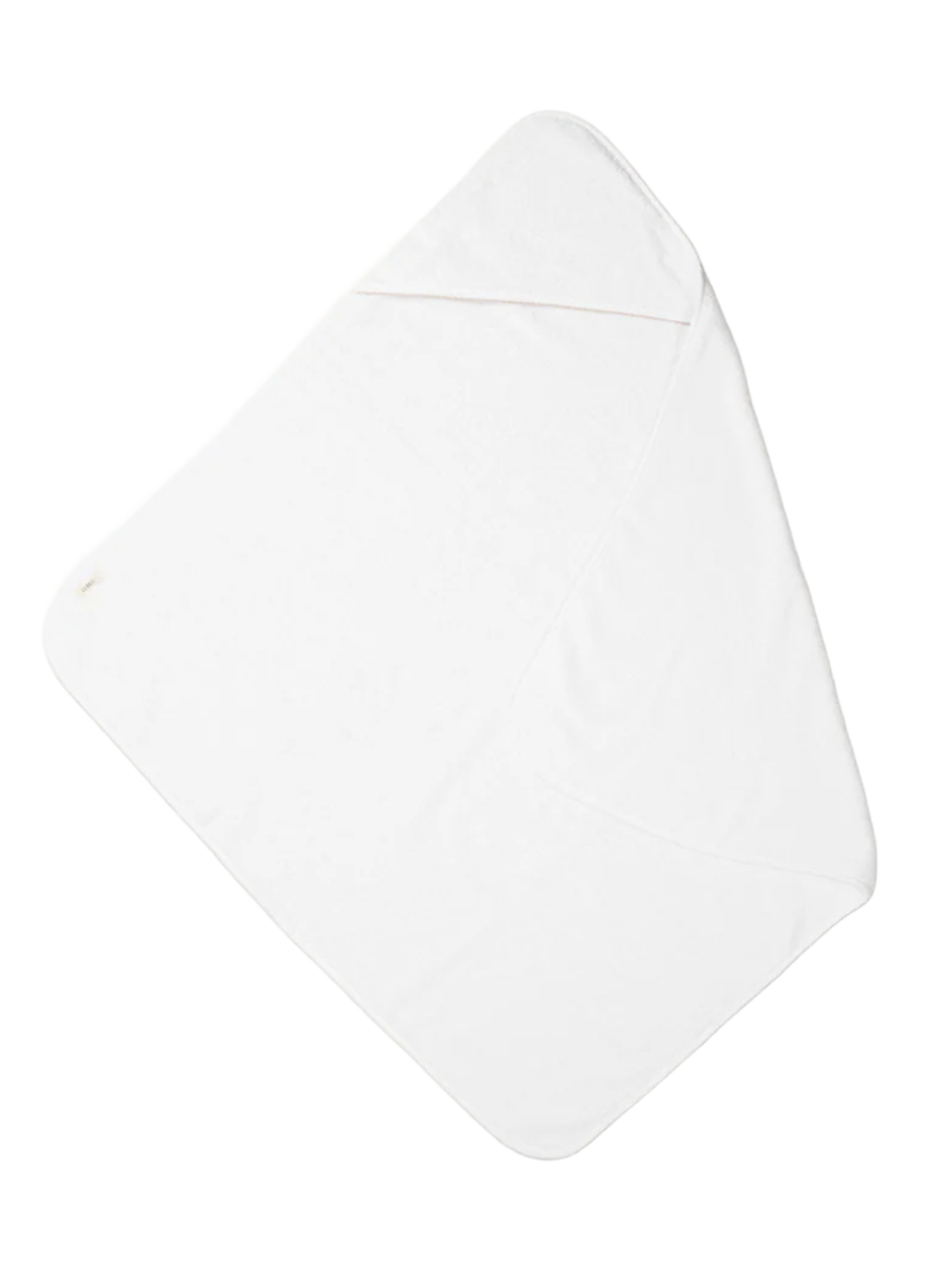 Ręcznik niemowlęcy z kapturkiem WHITE