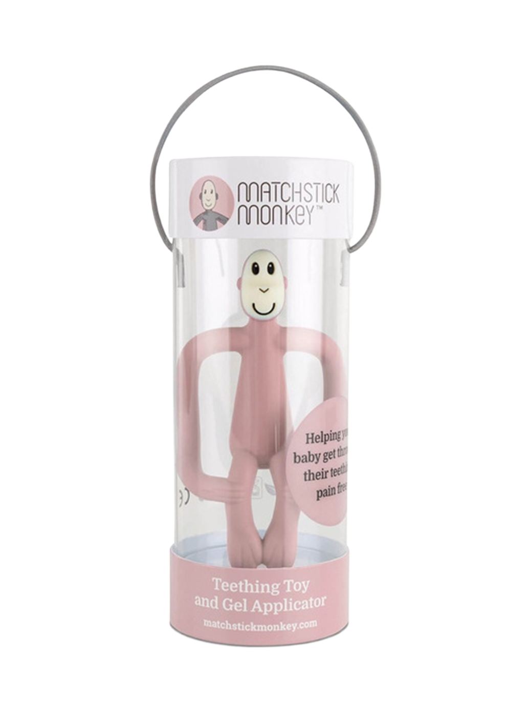 Gryzak kojący ze szczoteczką Małpka ROSE