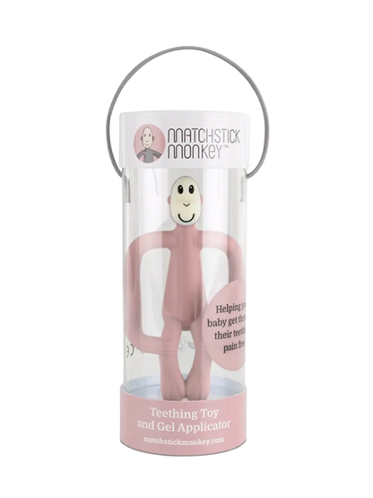 Gryzak kojący ze szczoteczką Małpka Matchstick Monkey BEBE Concept 