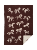 Kocyk dziecięcy z wełny jagnięcej Pony PONY BROWN