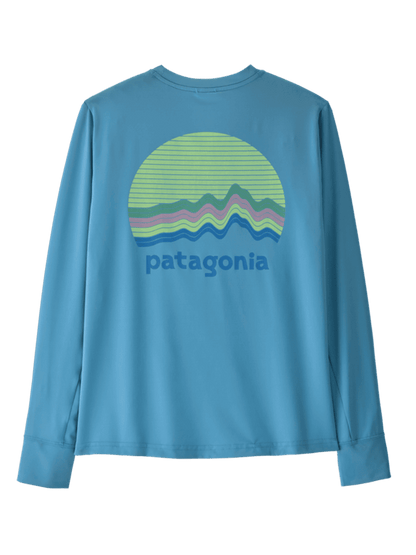 Koszulka kąpielowa Kids Capilene® Silkweight T-Shirt SPF40+ SHORE BLUE