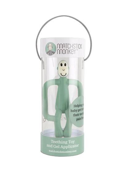 Gryzak kojący ze szczoteczką Małpka Matchstick Monkey BEBE Concept 