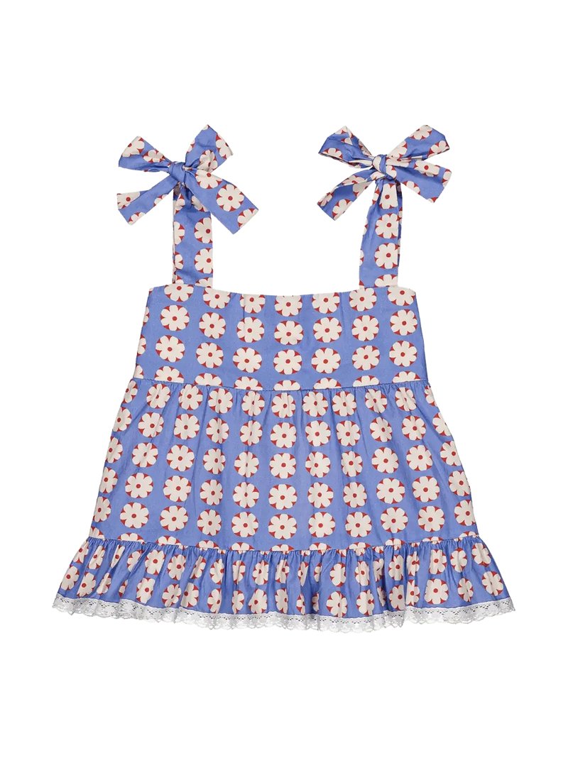 Lucie blouse Pomponette Blue