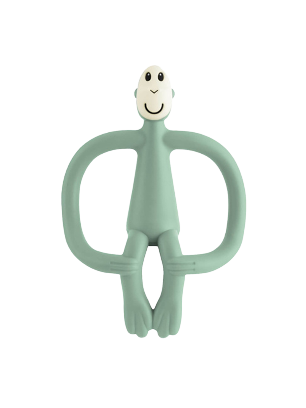 Gryzak kojący ze szczoteczką Małpka MINT