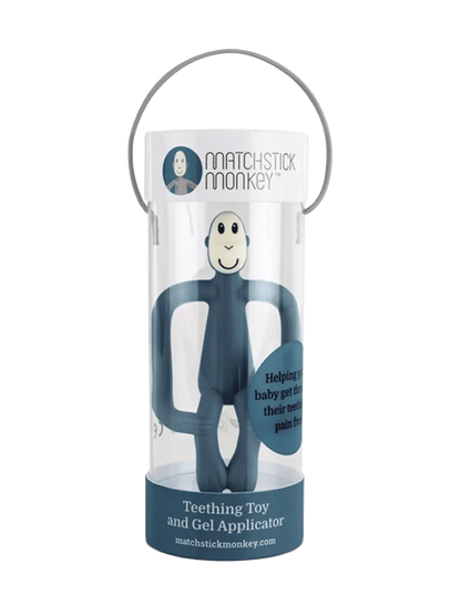 Gryzak kojący ze szczoteczką Małpka Matchstick Monkey BEBE Concept 